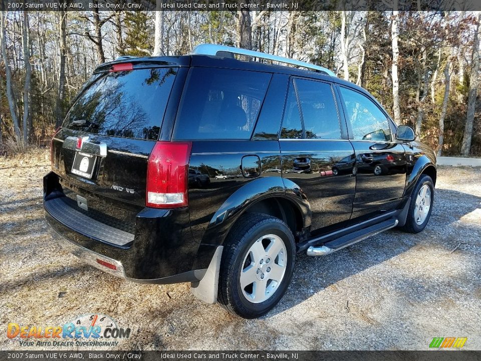 2007 Saturn VUE V6 AWD Black Onyx / Gray Photo #6