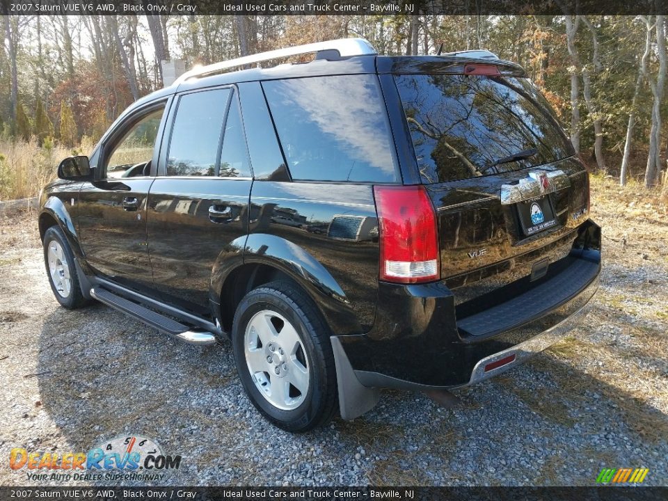 2007 Saturn VUE V6 AWD Black Onyx / Gray Photo #7