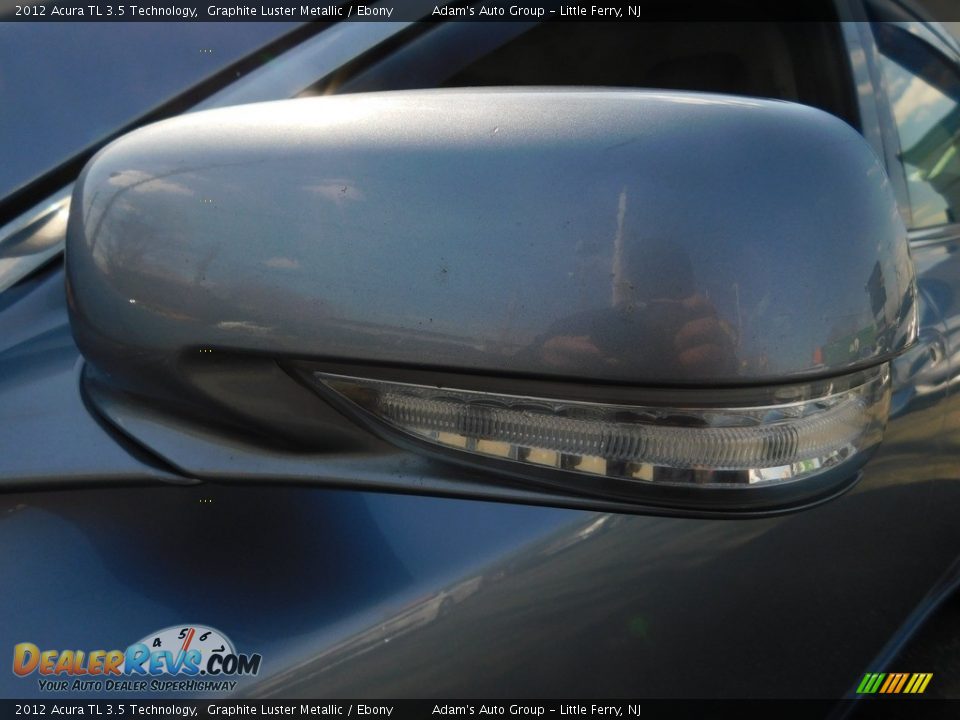 2012 Acura TL 3.5 Technology Graphite Luster Metallic / Ebony Photo #13