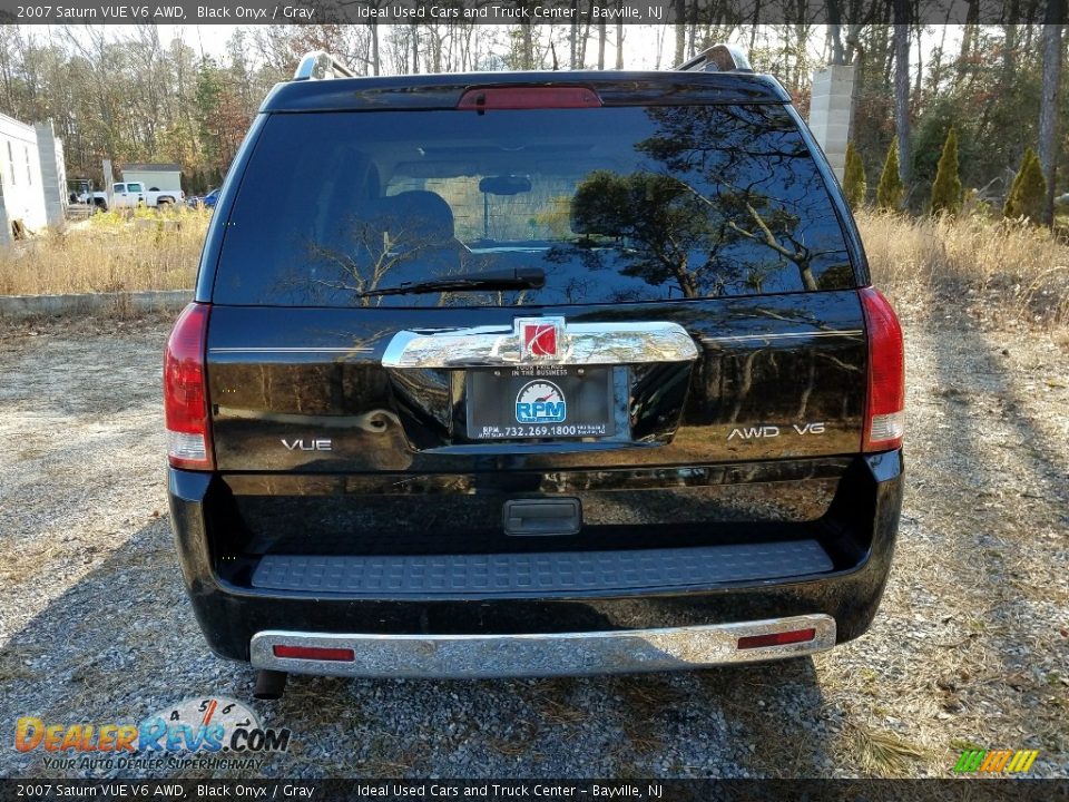 2007 Saturn VUE V6 AWD Black Onyx / Gray Photo #8
