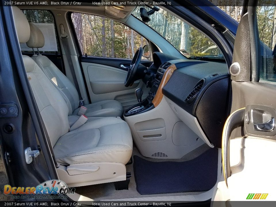 2007 Saturn VUE V6 AWD Black Onyx / Gray Photo #10