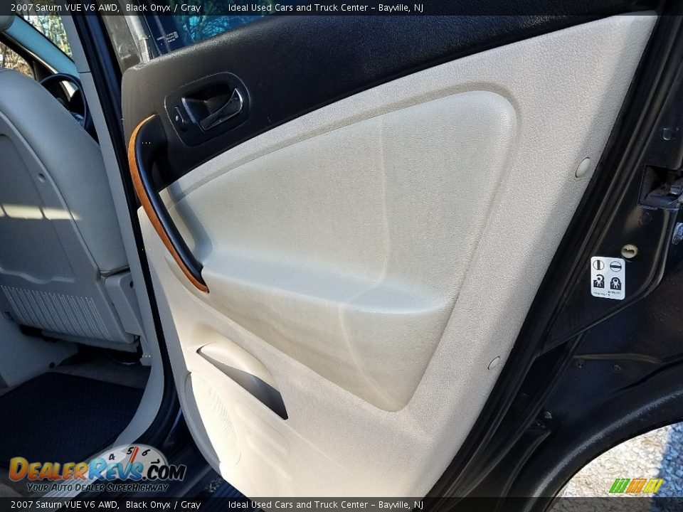 2007 Saturn VUE V6 AWD Black Onyx / Gray Photo #13