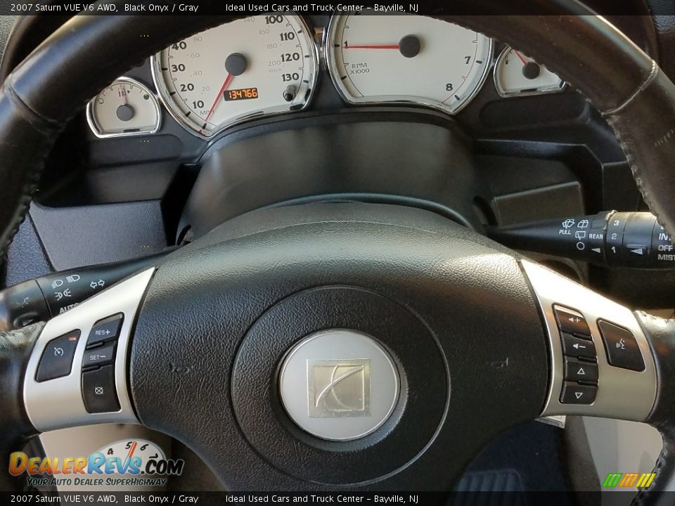 2007 Saturn VUE V6 AWD Black Onyx / Gray Photo #15