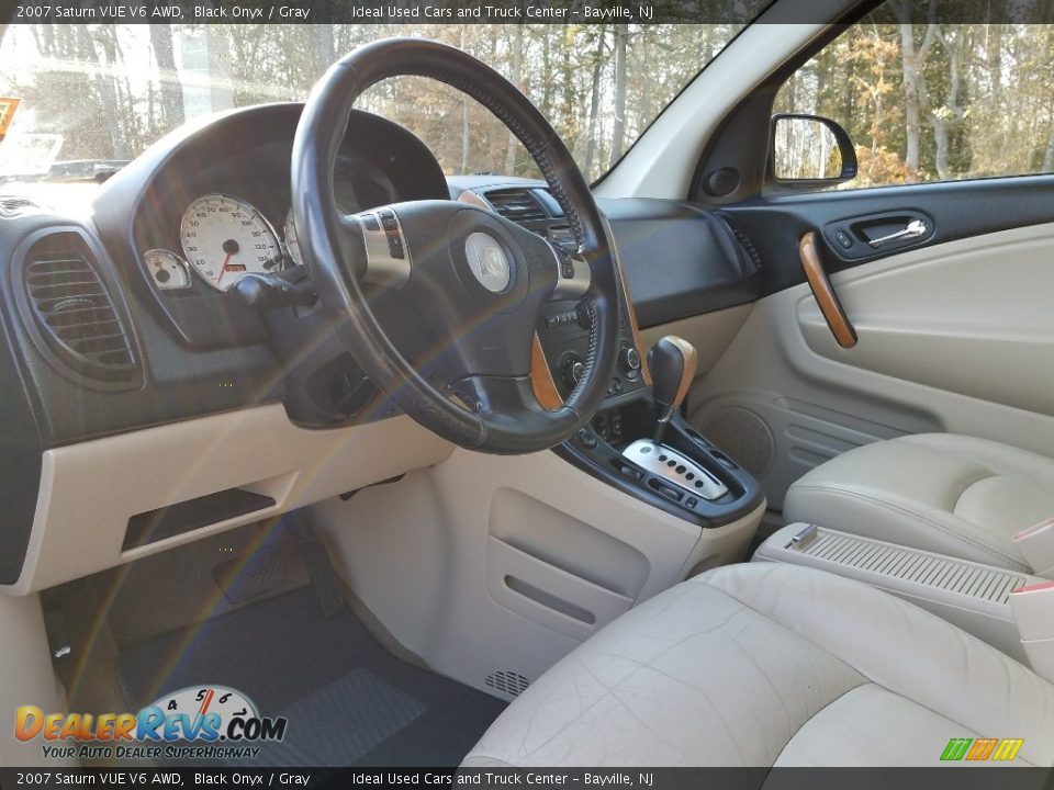 2007 Saturn VUE V6 AWD Black Onyx / Gray Photo #21