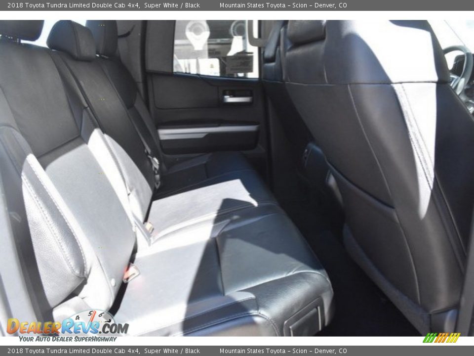 2018 Toyota Tundra Limited Double Cab 4x4 Super White / Black Photo #18