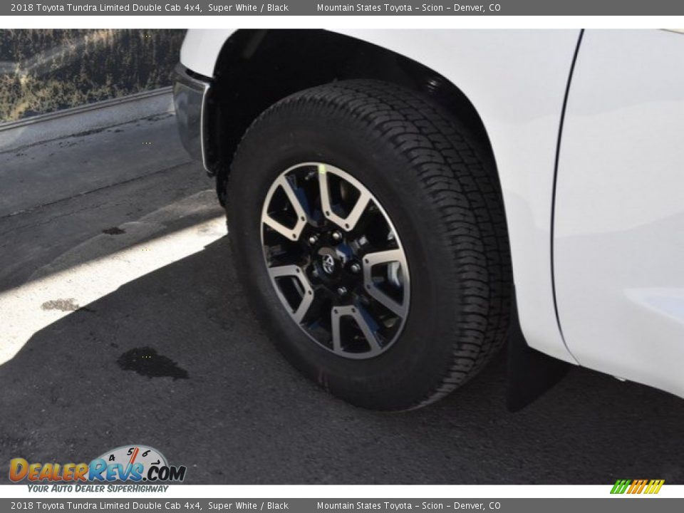 2018 Toyota Tundra Limited Double Cab 4x4 Super White / Black Photo #32