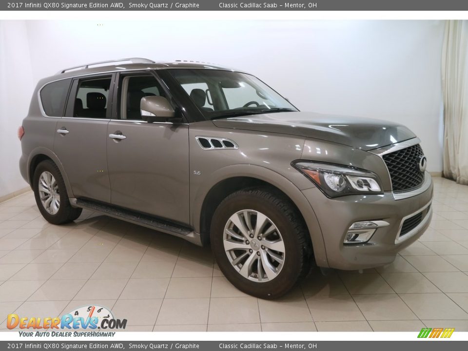 Front 3/4 View of 2017 Infiniti QX80 Signature Edition AWD Photo #1