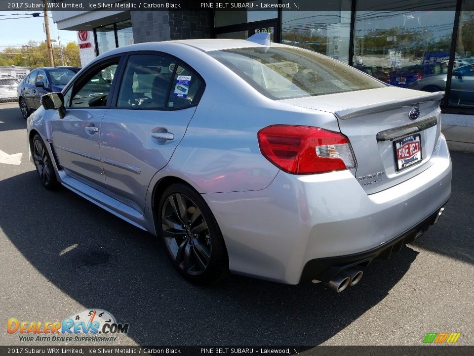 2017 Subaru WRX Limited Ice Silver Metallic / Carbon Black Photo #4