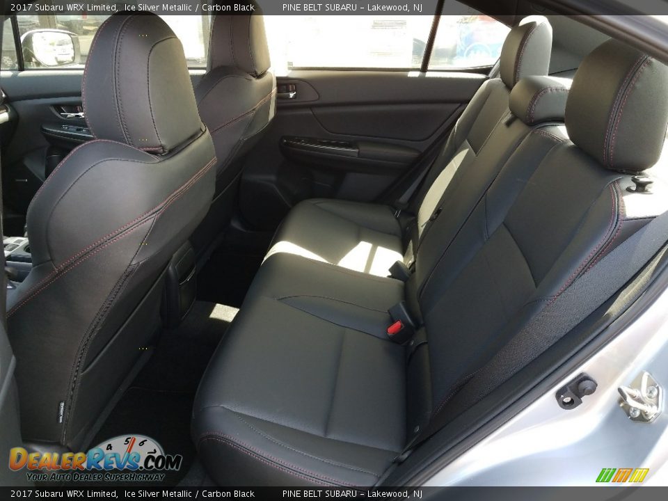 2017 Subaru WRX Limited Ice Silver Metallic / Carbon Black Photo #6