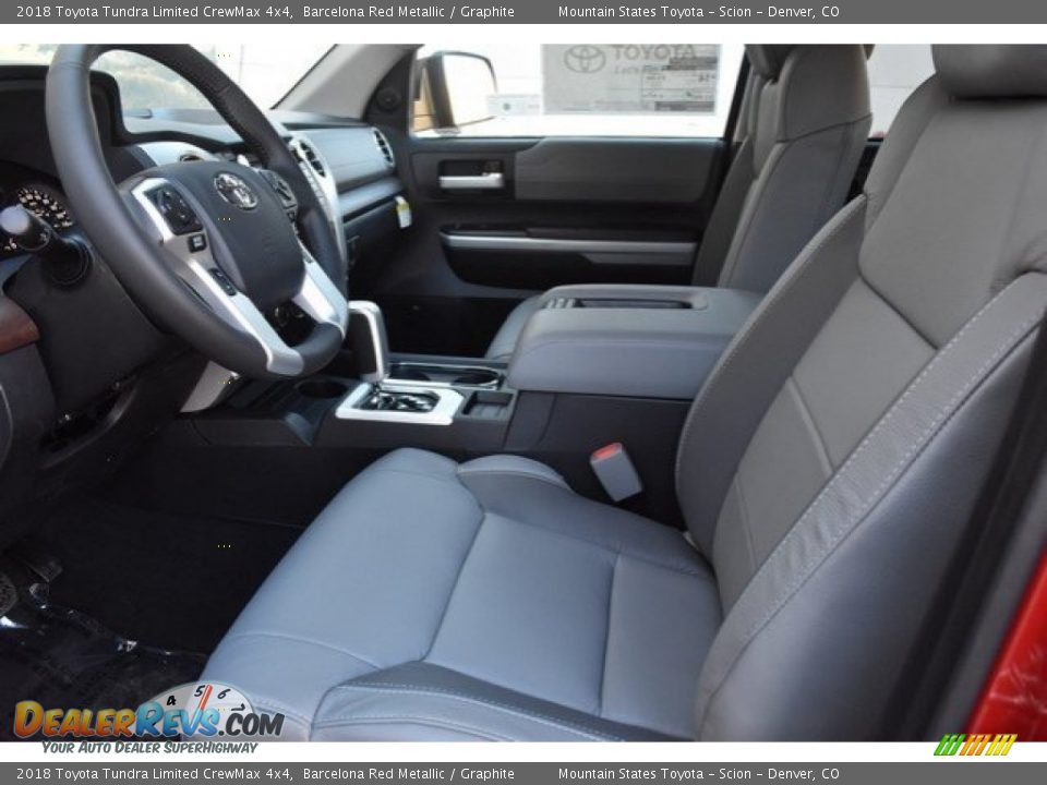 2018 Toyota Tundra Limited CrewMax 4x4 Barcelona Red Metallic / Graphite Photo #6