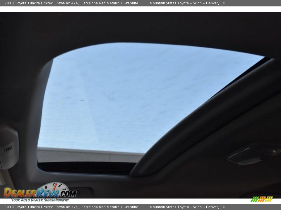 2018 Toyota Tundra Limited CrewMax 4x4 Barcelona Red Metallic / Graphite Photo #9