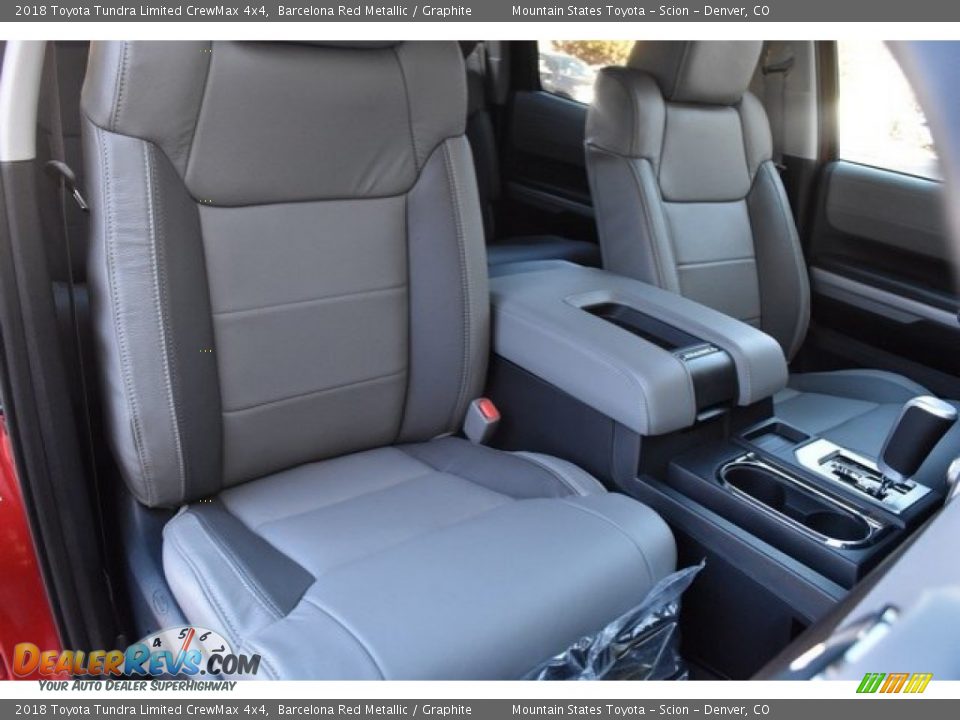 2018 Toyota Tundra Limited CrewMax 4x4 Barcelona Red Metallic / Graphite Photo #13