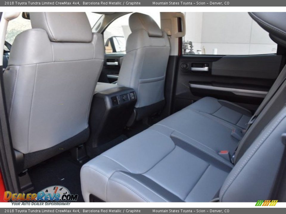 2018 Toyota Tundra Limited CrewMax 4x4 Barcelona Red Metallic / Graphite Photo #14