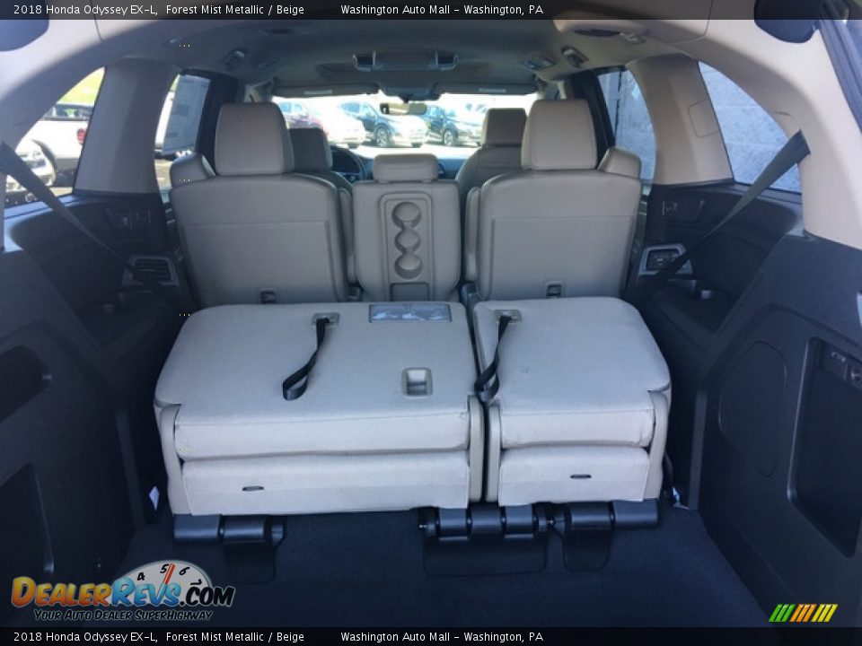 2018 Honda Odyssey EX-L Forest Mist Metallic / Beige Photo #28