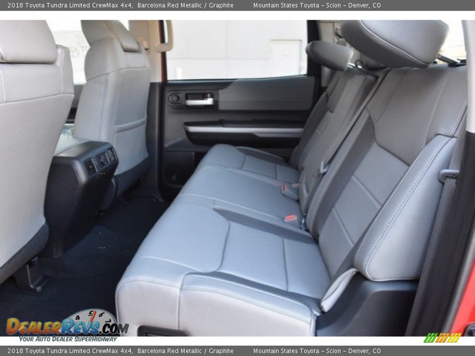 2018 Toyota Tundra Limited CrewMax 4x4 Barcelona Red Metallic / Graphite Photo #15