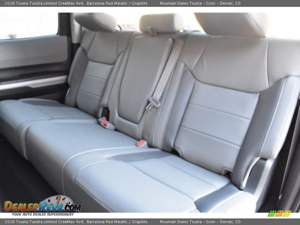 2018 Toyota Tundra Limited CrewMax 4x4 Barcelona Red Metallic / Graphite Photo #16