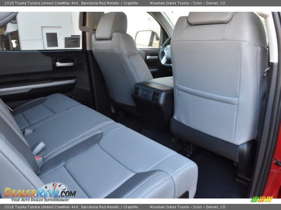 2018 Toyota Tundra Limited CrewMax 4x4 Barcelona Red Metallic / Graphite Photo #17