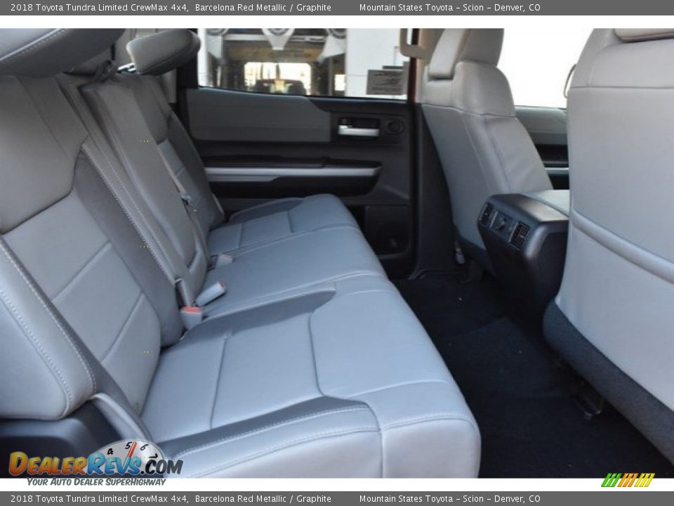 2018 Toyota Tundra Limited CrewMax 4x4 Barcelona Red Metallic / Graphite Photo #18