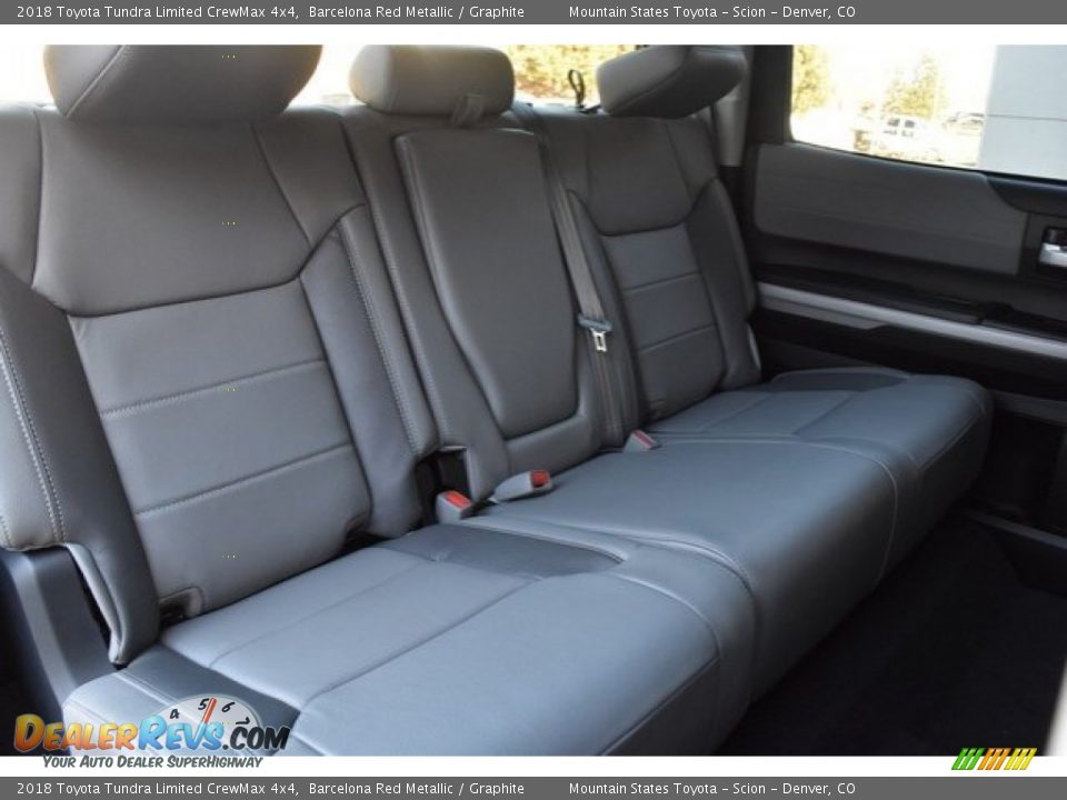 2018 Toyota Tundra Limited CrewMax 4x4 Barcelona Red Metallic / Graphite Photo #19