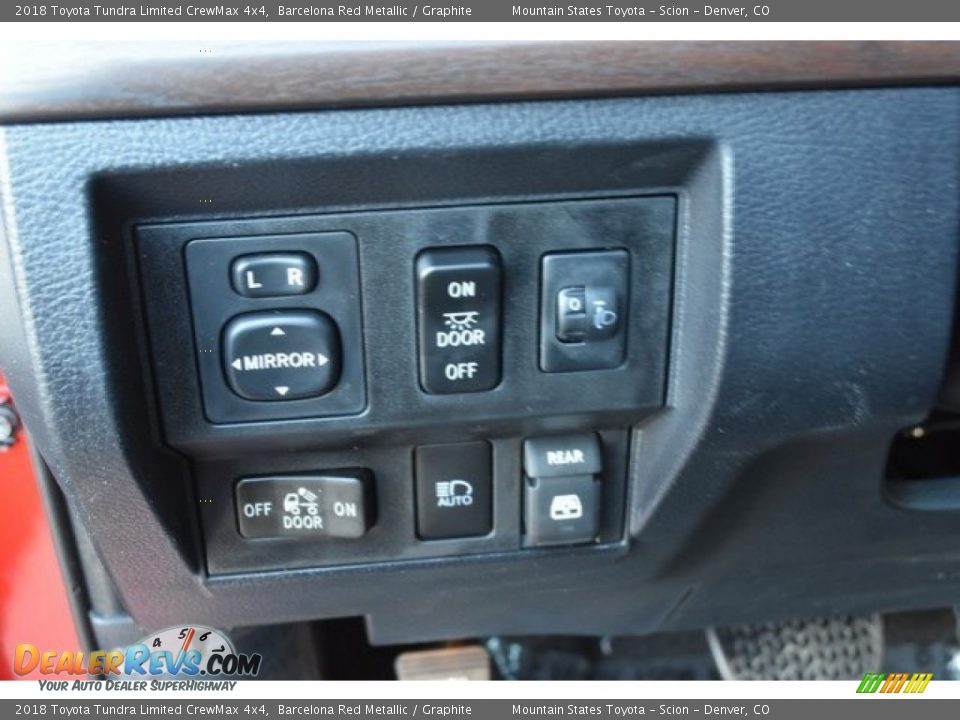 2018 Toyota Tundra Limited CrewMax 4x4 Barcelona Red Metallic / Graphite Photo #25