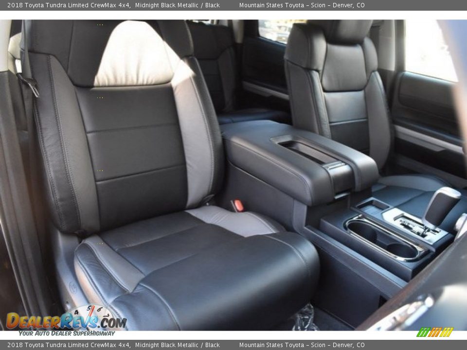 2018 Toyota Tundra Limited CrewMax 4x4 Midnight Black Metallic / Black Photo #13