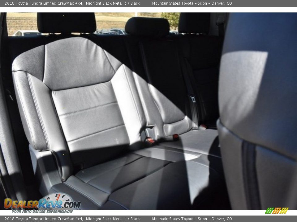 2018 Toyota Tundra Limited CrewMax 4x4 Midnight Black Metallic / Black Photo #19