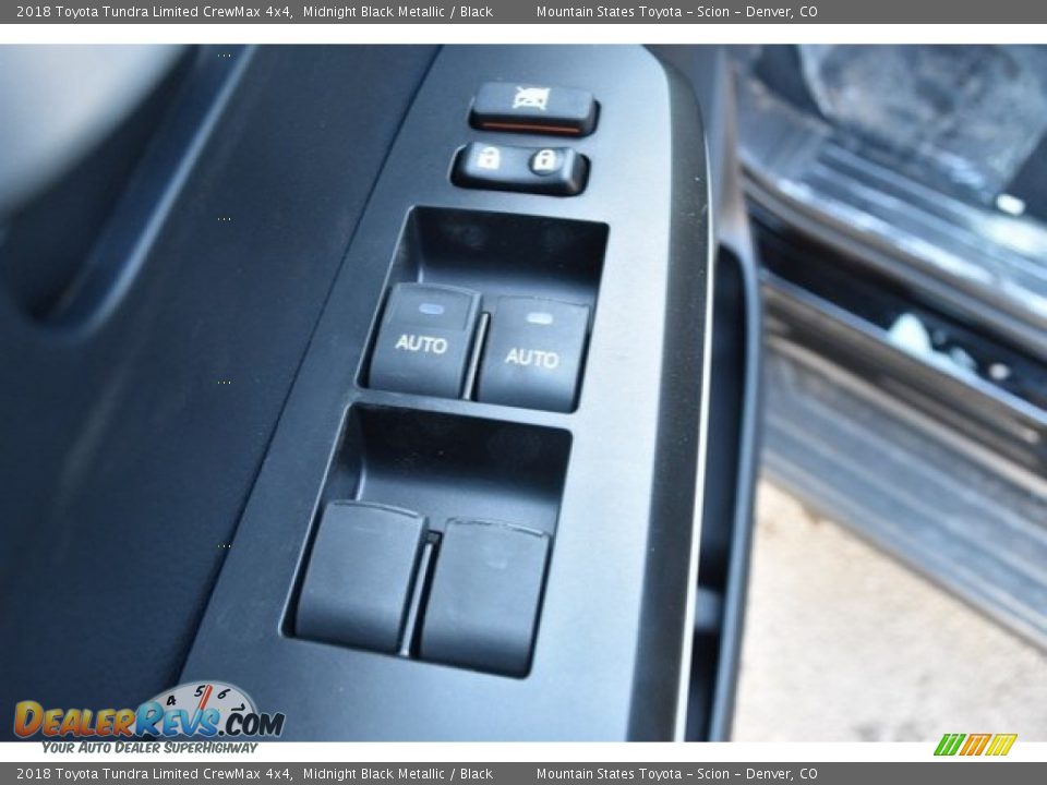 2018 Toyota Tundra Limited CrewMax 4x4 Midnight Black Metallic / Black Photo #24