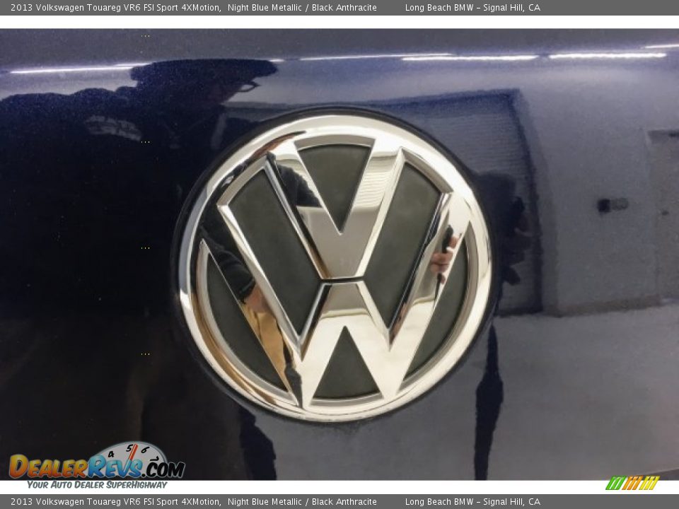 2013 Volkswagen Touareg VR6 FSI Sport 4XMotion Night Blue Metallic / Black Anthracite Photo #7