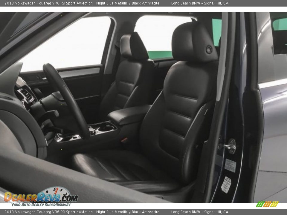 2013 Volkswagen Touareg VR6 FSI Sport 4XMotion Night Blue Metallic / Black Anthracite Photo #30