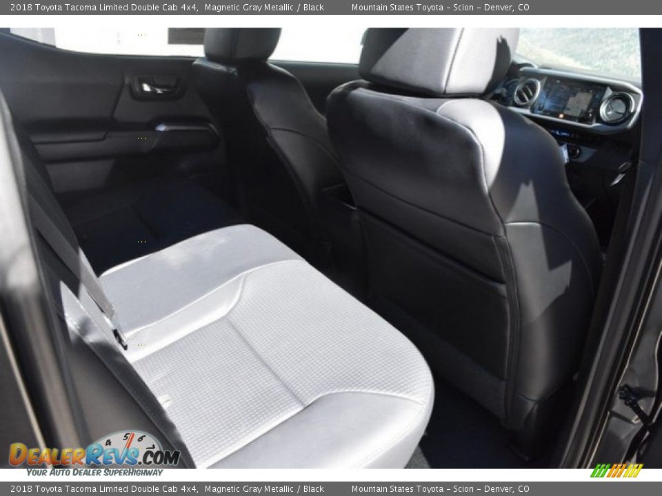 2018 Toyota Tacoma Limited Double Cab 4x4 Magnetic Gray Metallic / Black Photo #17