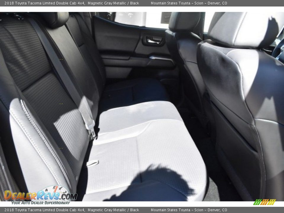 2018 Toyota Tacoma Limited Double Cab 4x4 Magnetic Gray Metallic / Black Photo #18