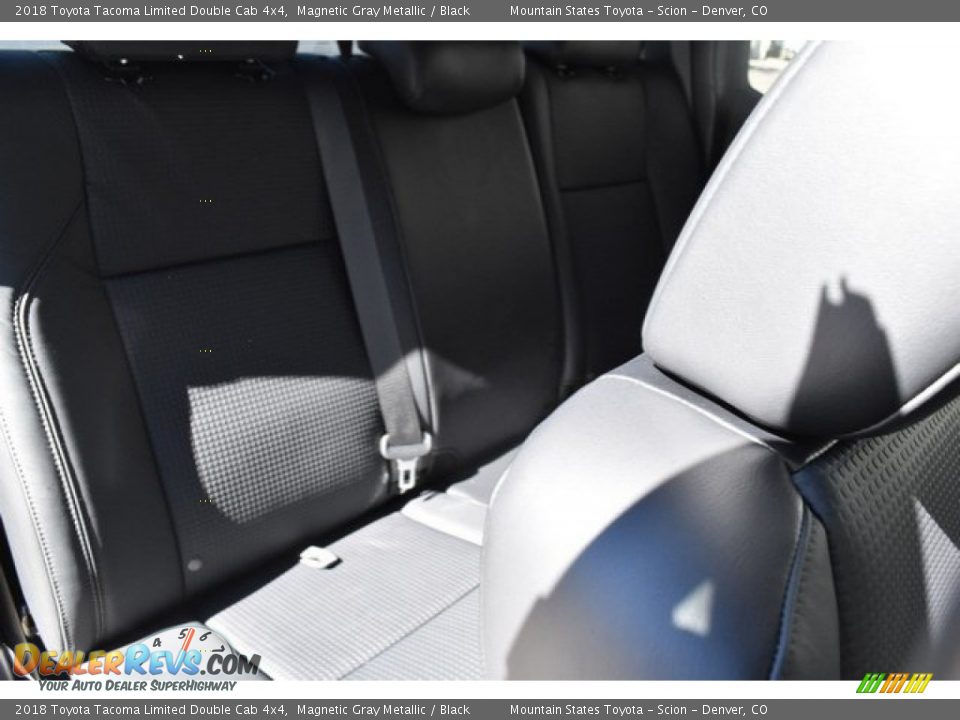 2018 Toyota Tacoma Limited Double Cab 4x4 Magnetic Gray Metallic / Black Photo #19