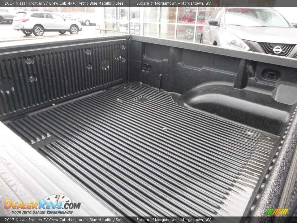 2017 Nissan Frontier SV Crew Cab 4x4 Arctic Blue Metallic / Steel Photo #14