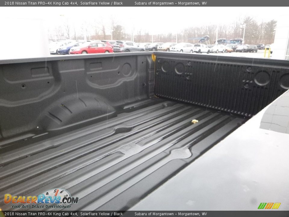 2018 Nissan Titan PRO-4X King Cab 4x4 SolarFlare Yellow / Black Photo #11