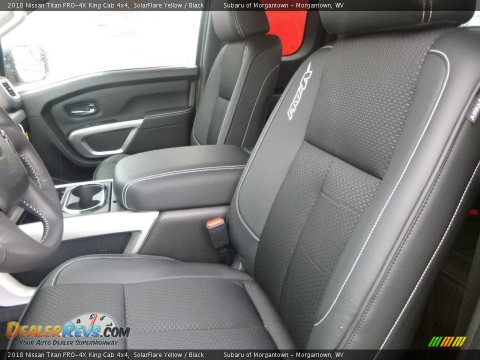 Front Seat of 2018 Nissan Titan PRO-4X King Cab 4x4 Photo #13