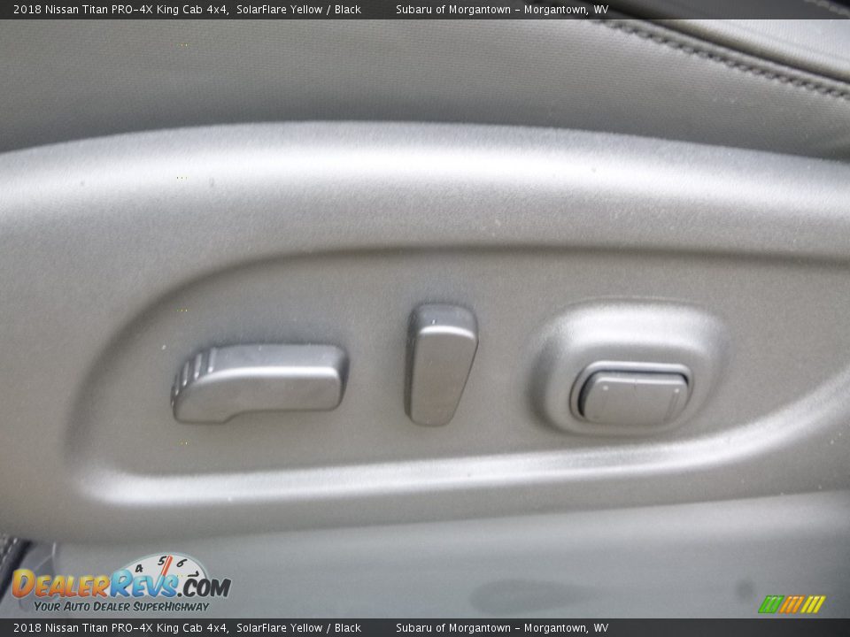 2018 Nissan Titan PRO-4X King Cab 4x4 SolarFlare Yellow / Black Photo #15