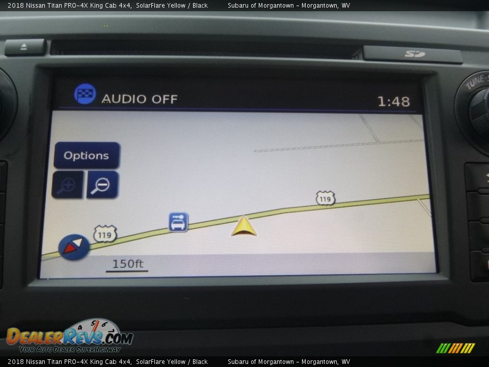 2018 Nissan Titan PRO-4X King Cab 4x4 SolarFlare Yellow / Black Photo #17