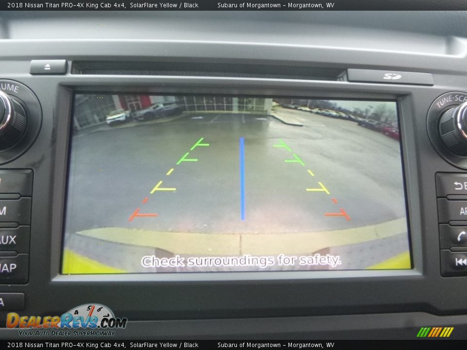 2018 Nissan Titan PRO-4X King Cab 4x4 SolarFlare Yellow / Black Photo #18