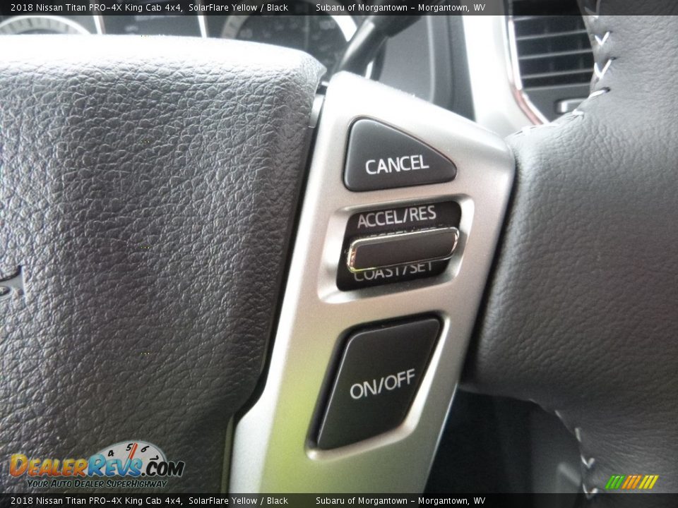 Controls of 2018 Nissan Titan PRO-4X King Cab 4x4 Photo #19