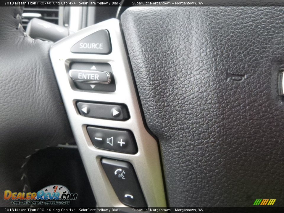 Controls of 2018 Nissan Titan PRO-4X King Cab 4x4 Photo #20
