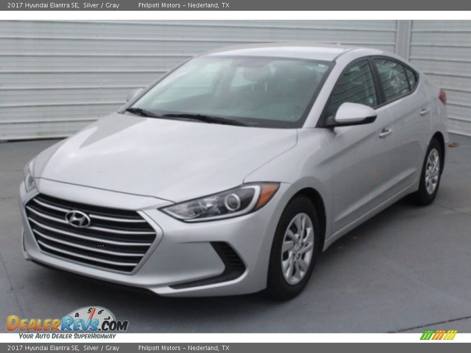 2017 Hyundai Elantra SE Silver / Gray Photo #3