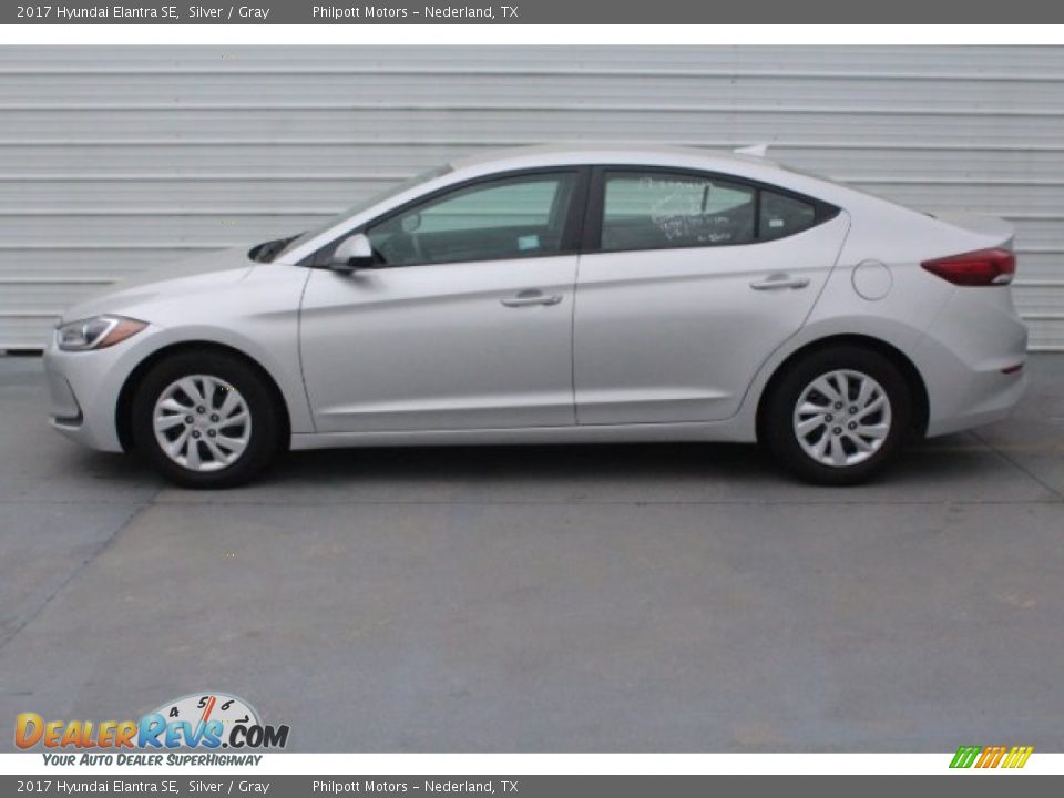 2017 Hyundai Elantra SE Silver / Gray Photo #7