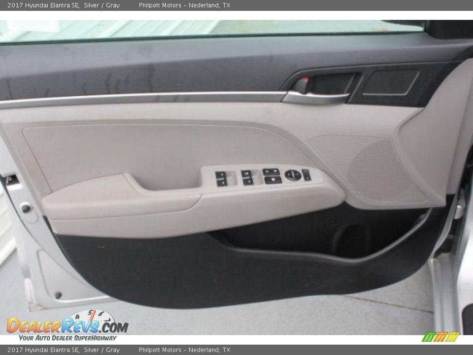 2017 Hyundai Elantra SE Silver / Gray Photo #14