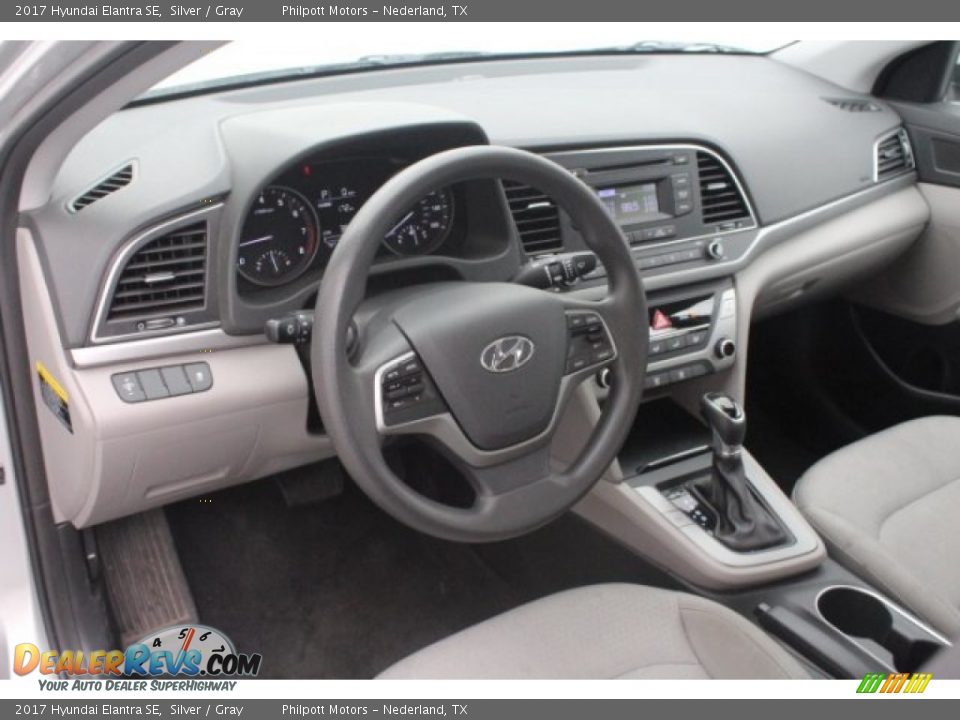 2017 Hyundai Elantra SE Silver / Gray Photo #15