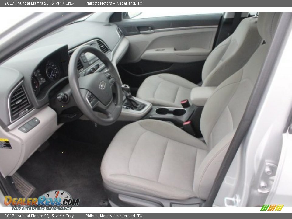 2017 Hyundai Elantra SE Silver / Gray Photo #16
