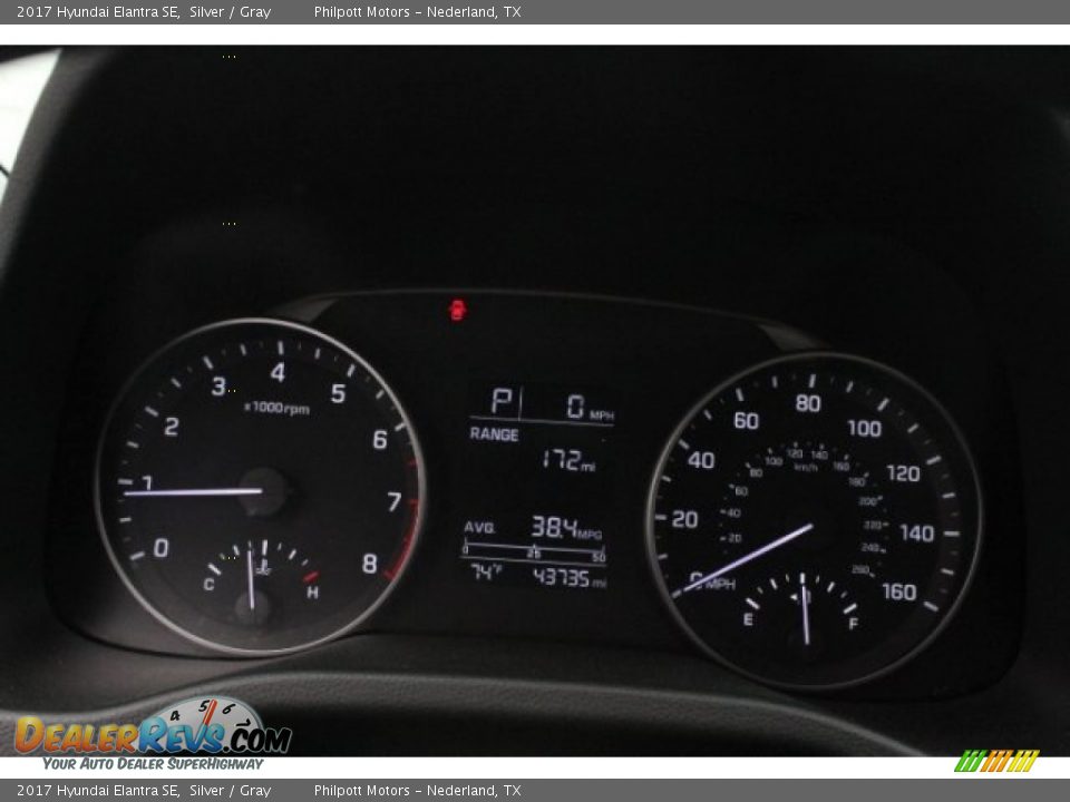 2017 Hyundai Elantra SE Silver / Gray Photo #22