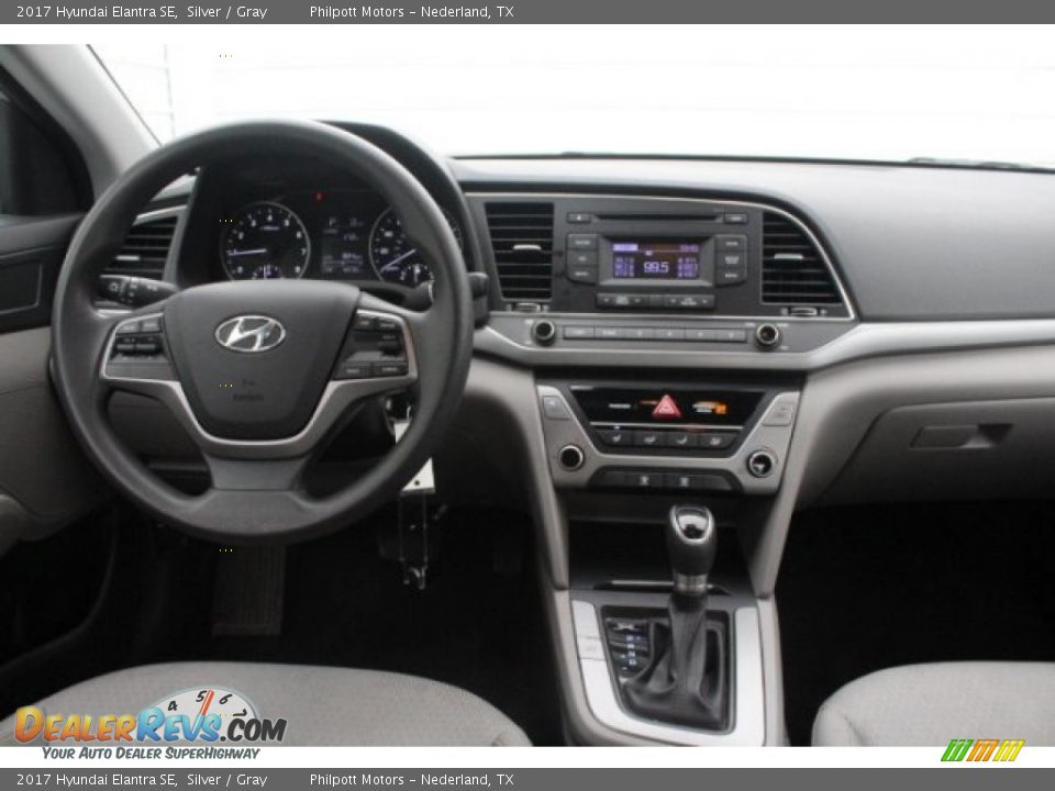 2017 Hyundai Elantra SE Silver / Gray Photo #26
