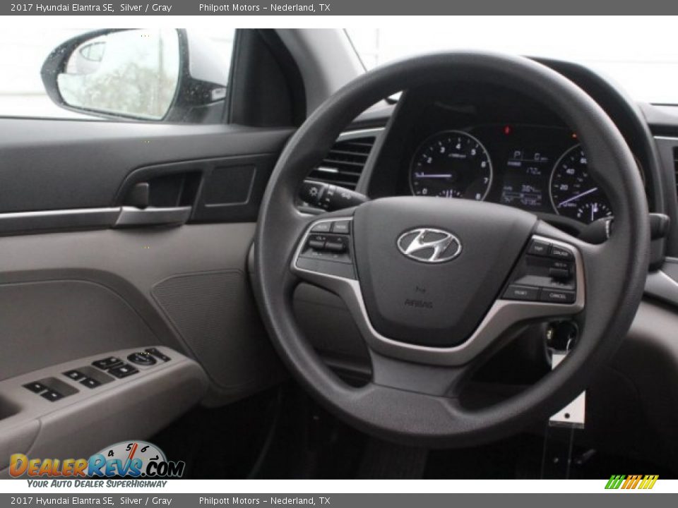 2017 Hyundai Elantra SE Silver / Gray Photo #27