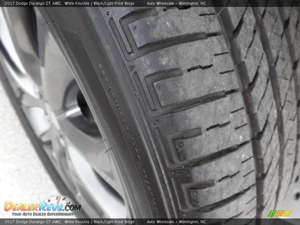 2017 Dodge Durango GT AWD White Knuckle / Black/Light Frost Beige Photo #8