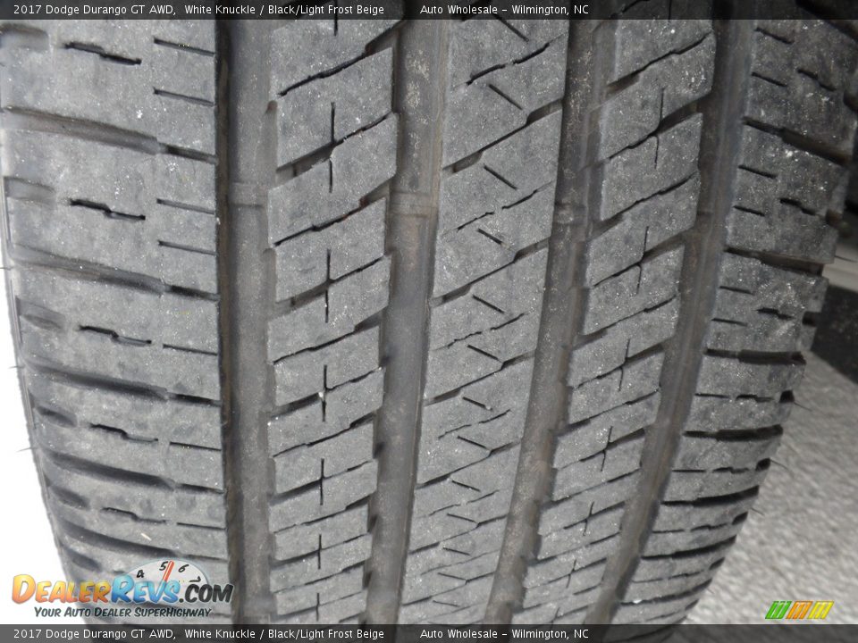 2017 Dodge Durango GT AWD White Knuckle / Black/Light Frost Beige Photo #9